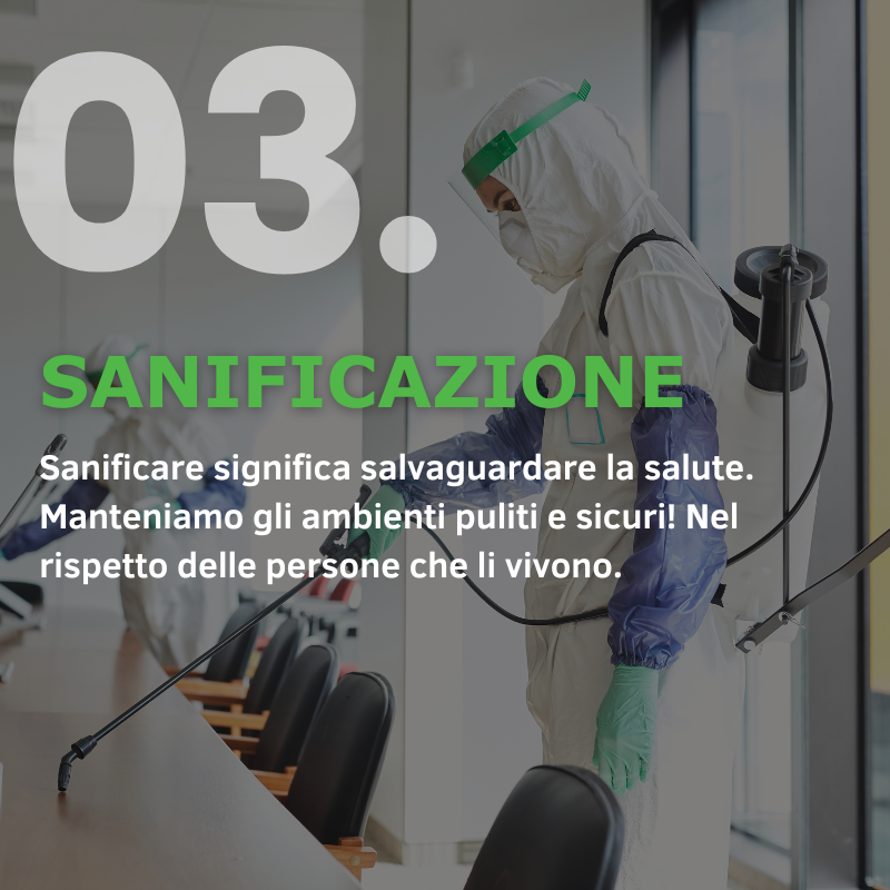 sanificazione e igienizzazione professionale